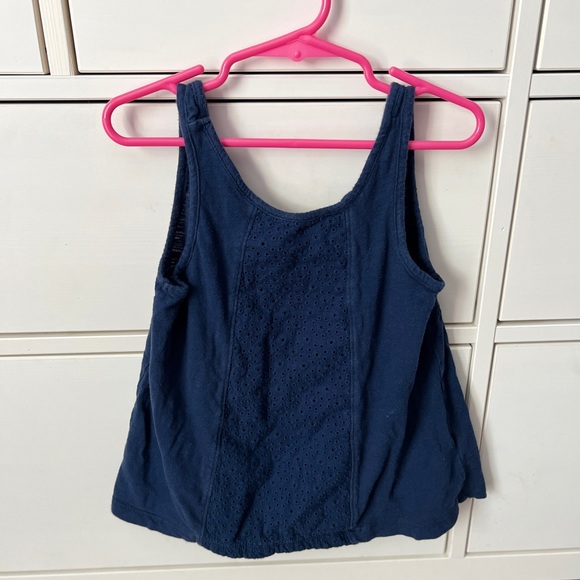 Blue, Girls, Size 6-7 Tank Top. Gap Kids. - Picture 2 of 7